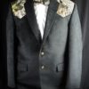 Black Ultrasuede Sport Coat with New Mossy Oak Breakup ® Yoke - Image 2