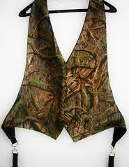 Boy's Reversible Backless Vests: Mossy Oak BreakUp ® & Winter Branch, Realtree AP ®,