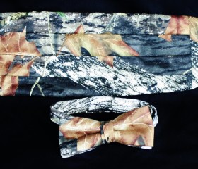 Cummerbund and Bow Tie Set - New Mossy Oak Breakup ®