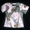 New Mossy Oak Breakup Camo Scrubs Top - Pink Mossy Oak® Break-Up Nursing - Image 2