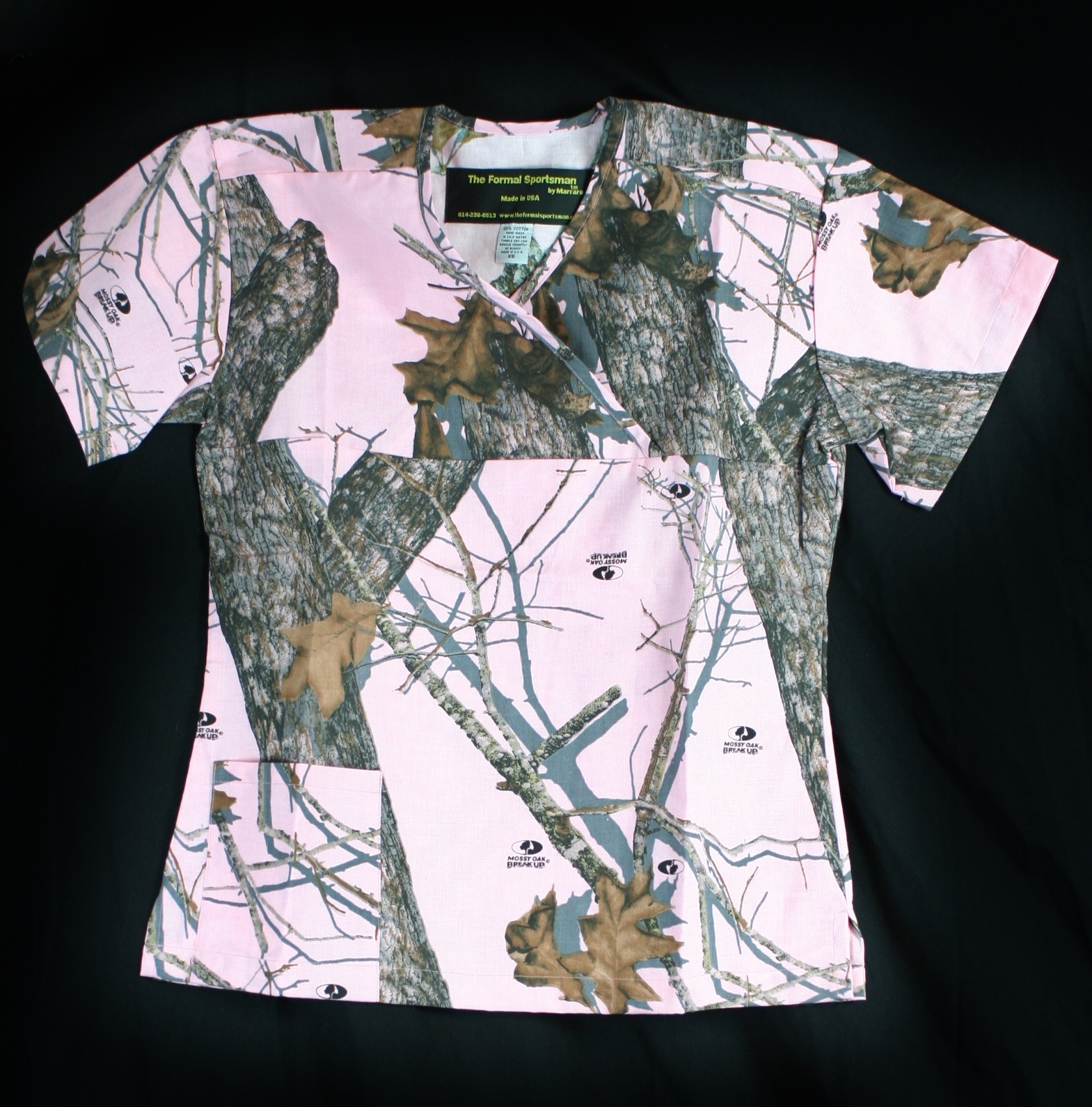 Womens camo scrub top clearance