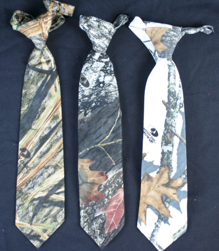 Children's Camo Neck Ties l Pretied