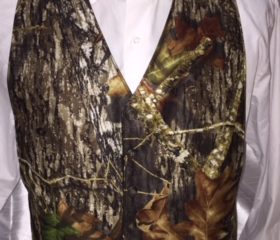 Mossy Oak Break Up Reversible Backless Vest