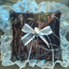 Ring Bearer Pillow: Mossy Oak® BreakUp with Accent Lace (choice of color) - Image 2