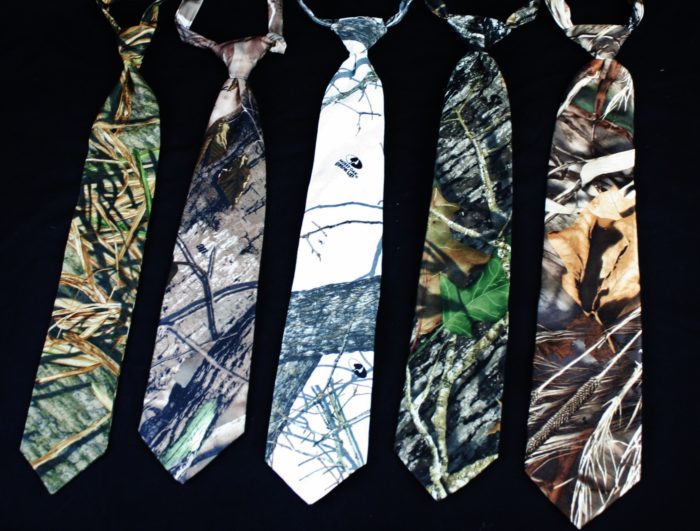 Camo Neck Ties l Pretied Banded Neck Ties