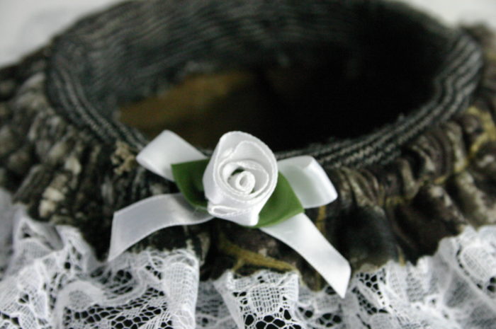 Wedding Garter: Mossy Oak® Break-Up Camo, Choice of Lace Color
