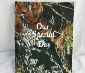 New Mossy Oak ® BreakUp Camo Photo Album with Our Special Day