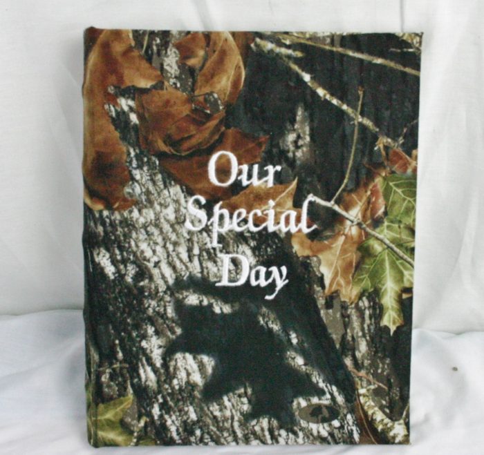New Mossy Oak ® BreakUp Camo Photo Album with Our Special Day